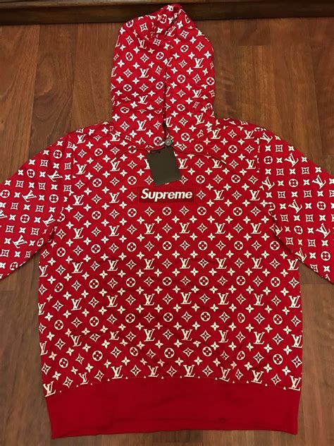 how many supreme lv hoodies were made|supreme x louis vuitton hoodie.